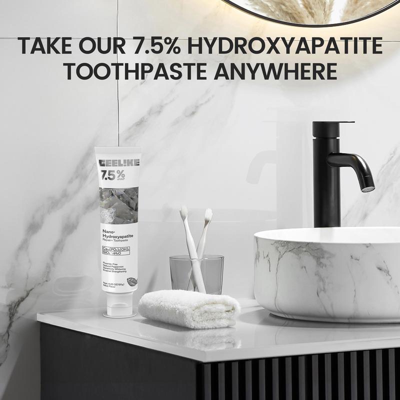 Hydroxyapatite Remineralizing Toothpaste