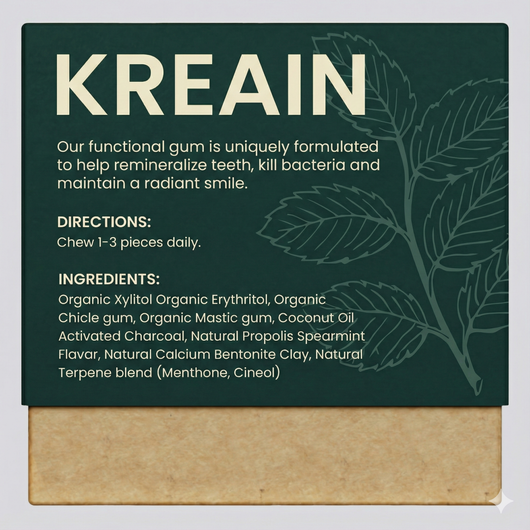 All Natural Remineralizing Gum