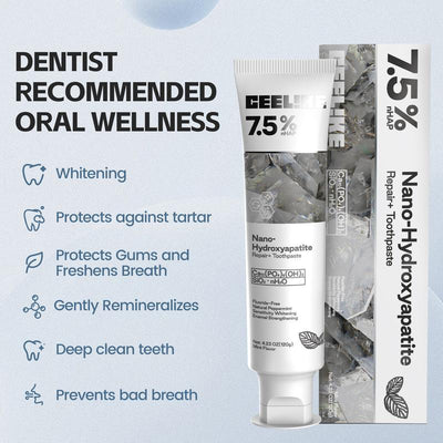 Hydroxyapatite Remineralizing Toothpaste