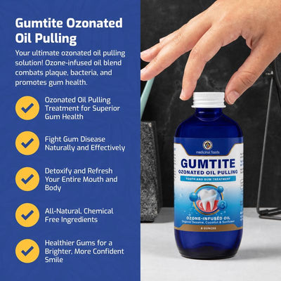 Natural Ozonated Oil Pulling