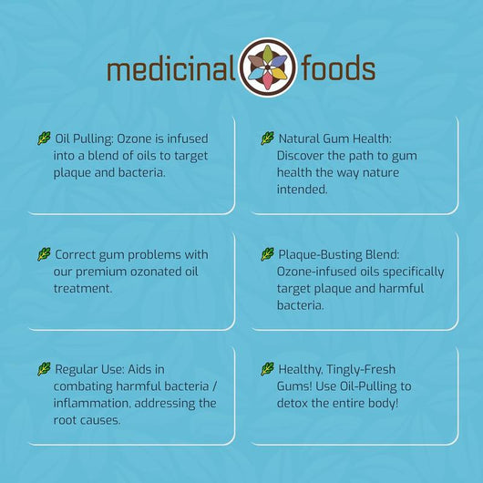 Natural Ozonated Oil Pulling