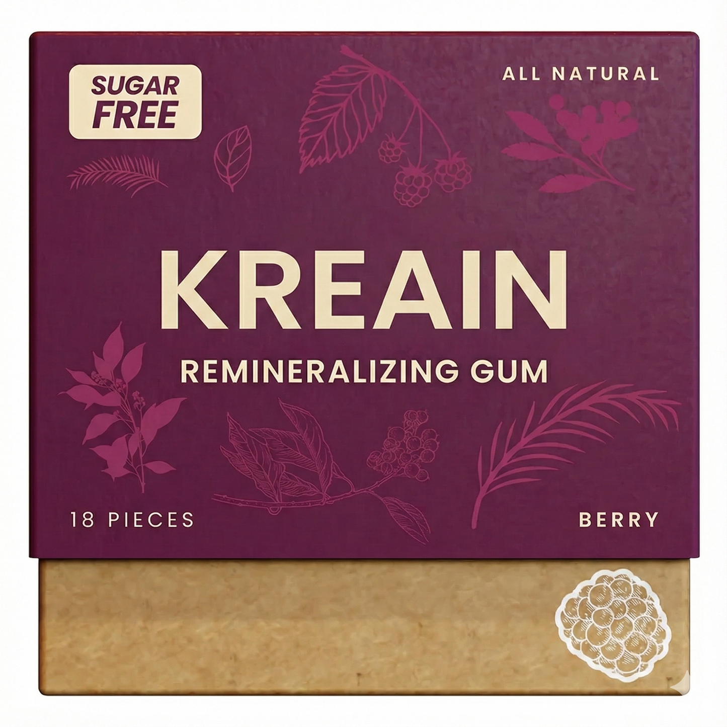 All Natural Remineralizing Gum