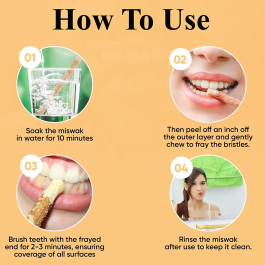 Miswak Natural Toothbrush