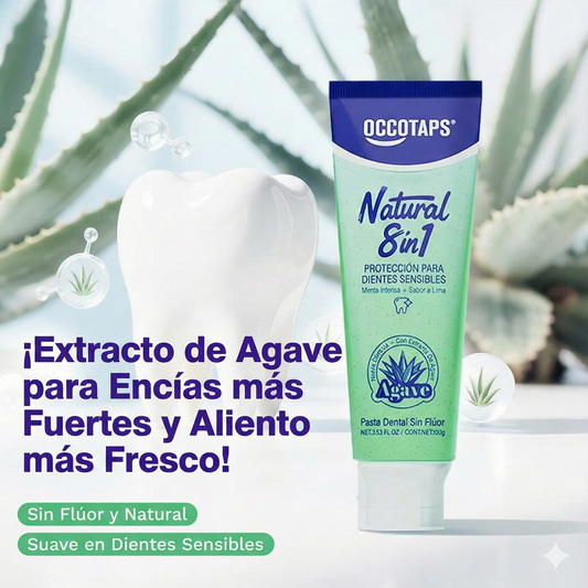 Pasta Dental Natural de Agave Sin Flúor